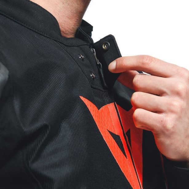 Dainese Smart Jacket LS Sport Black/Fluo-Red : Delivery in 5 days